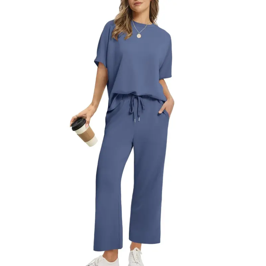 Hera Oversized Wide Leg Two Piece Set