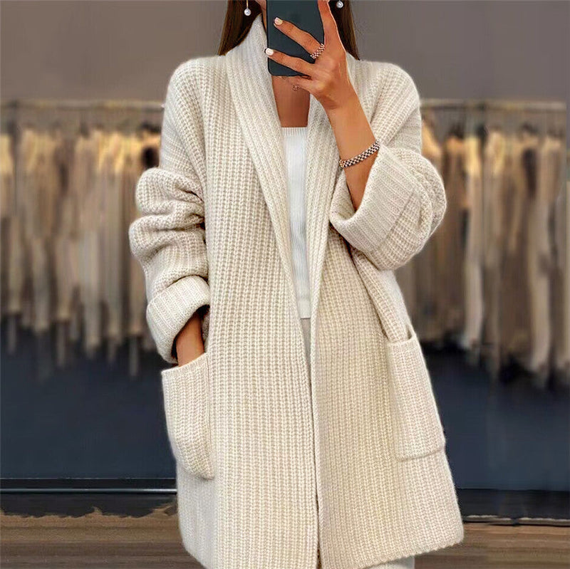 Ava Warm Soft-Touch Knit Cardigan