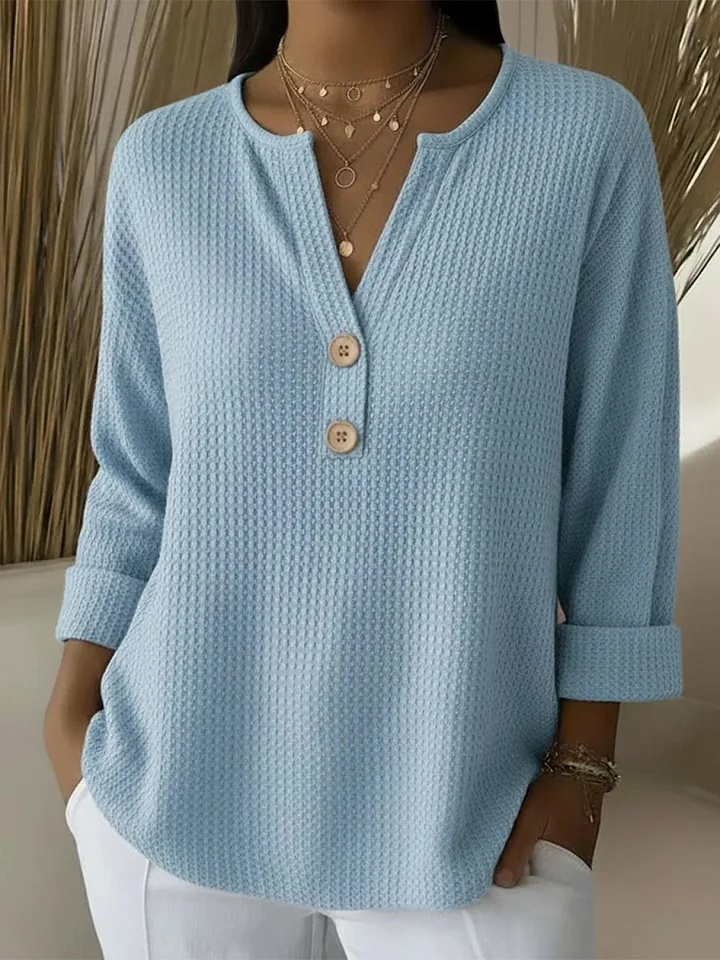 Valerie V-Neck Polo Jumper