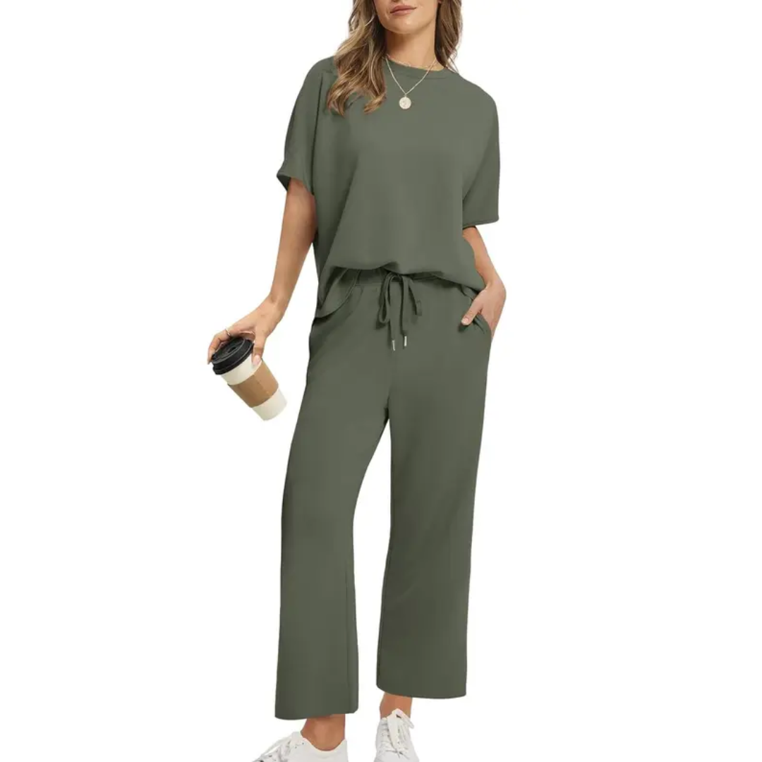 Hera Oversized Wide Leg Two Piece Set