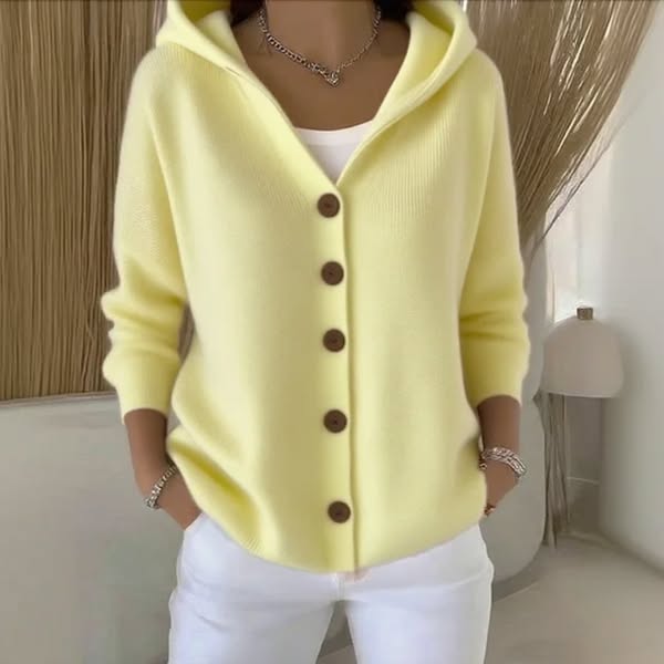 Ruby Soft Hooded Knit Cardigan